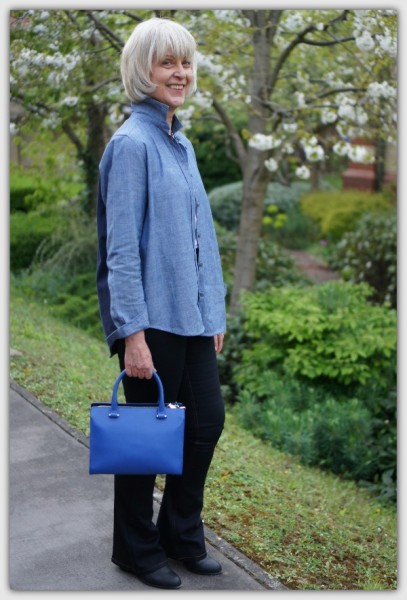 Fashion advice for 40+ women. How I wear double denim