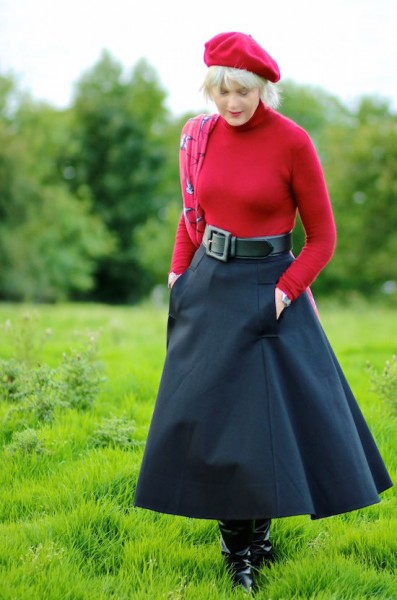 3 ways to wear a midi-skirt at Chicatanyage