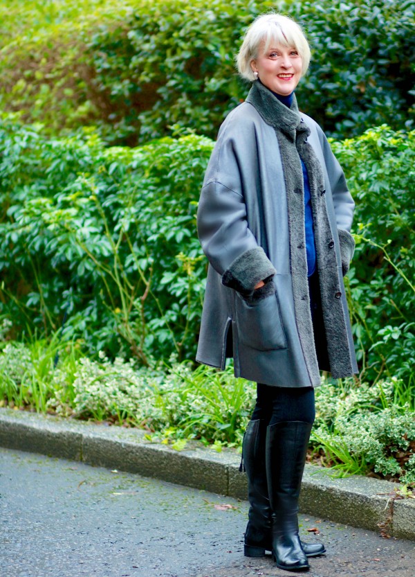 Shop your closet - Shearling coat - Chic at any age