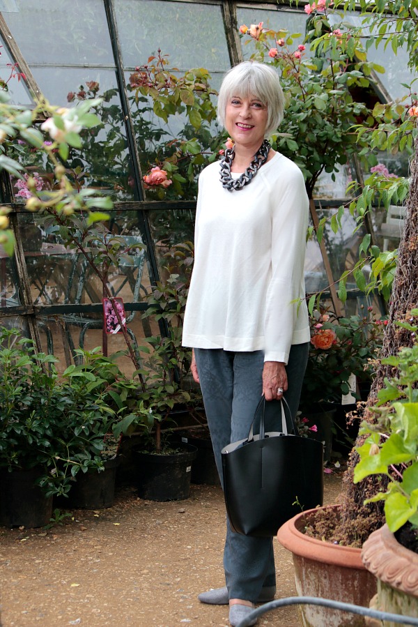 Casual summer outfit at Petersham Nurseries - Chic at any age