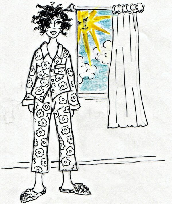 Cosy and luxurious nightwear