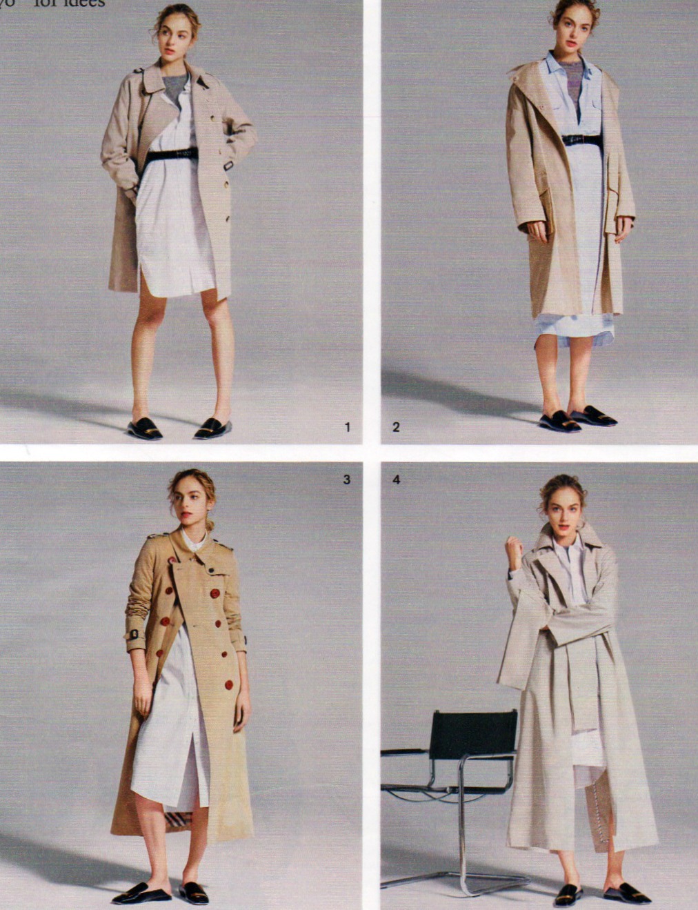 Spring trench coats