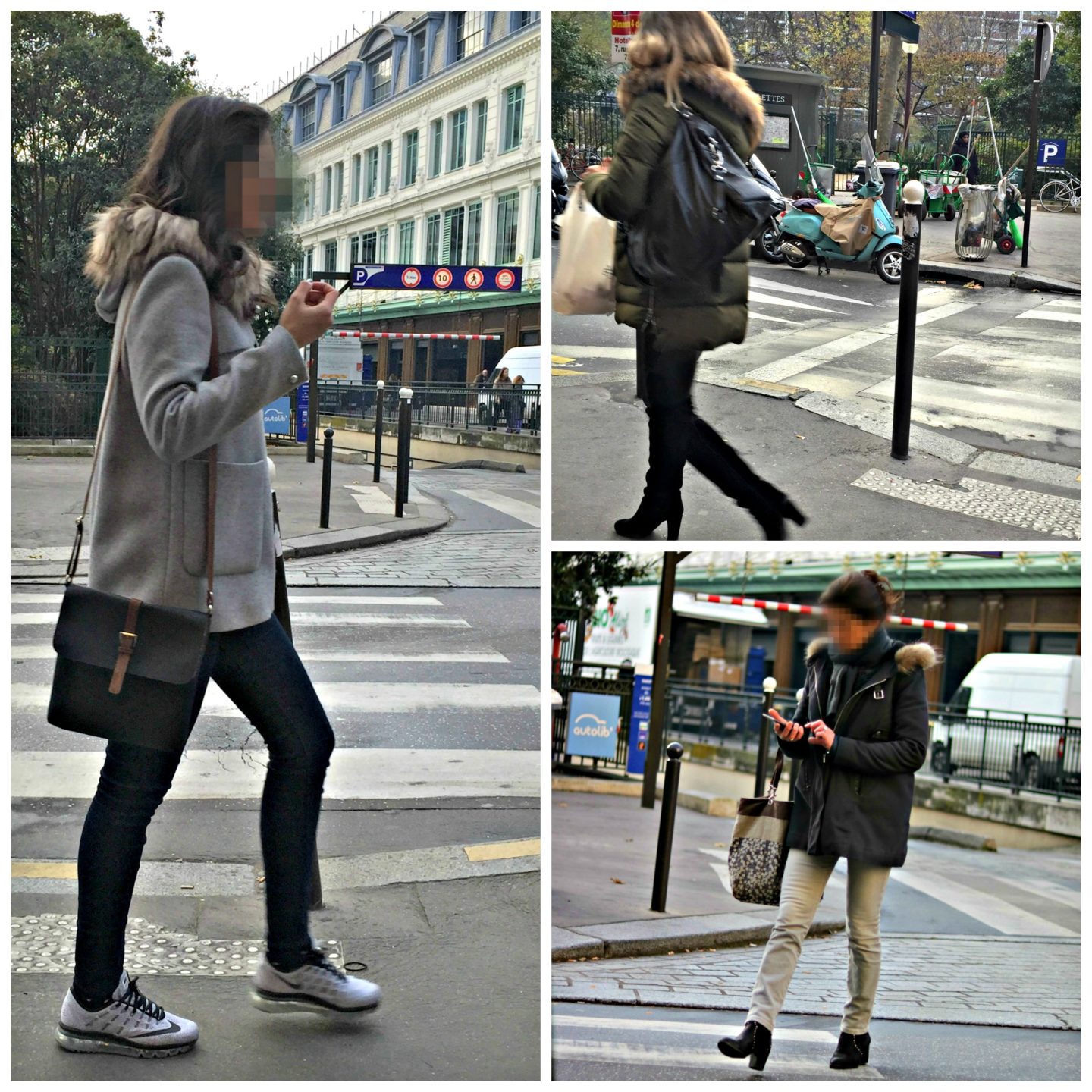 Parkas with faux fur hoods