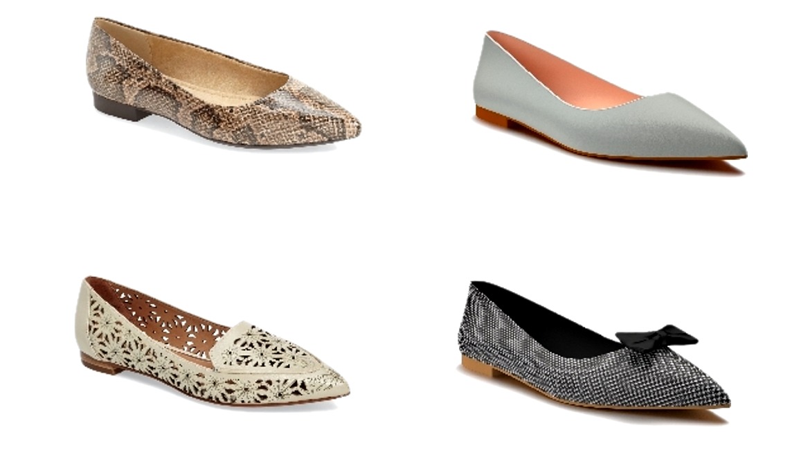 Pointy toe flat shoes - Chic at any age