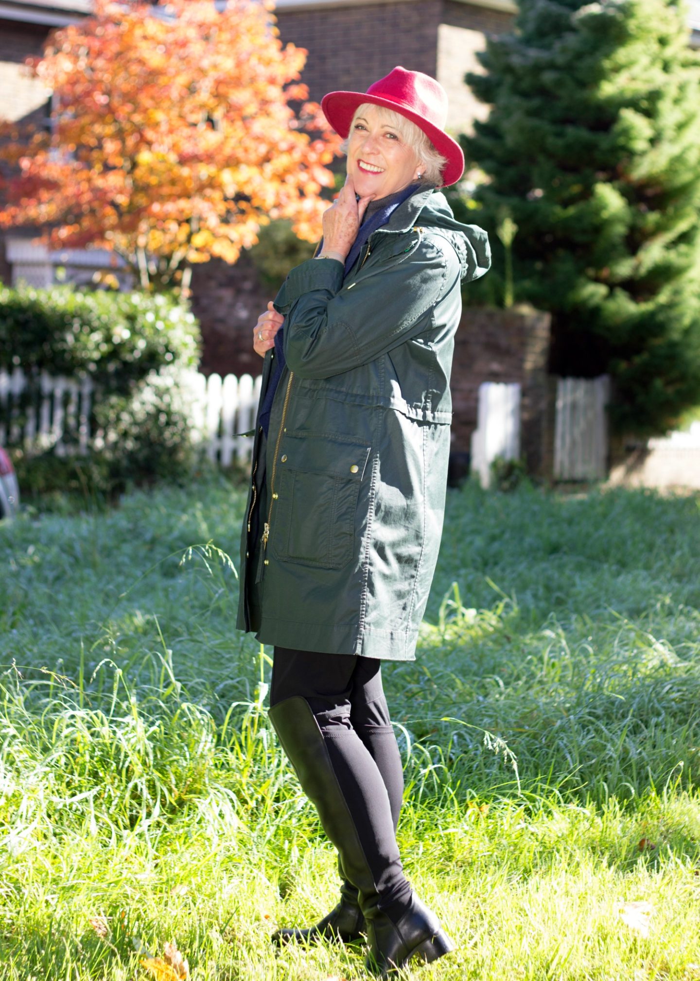 Green parka