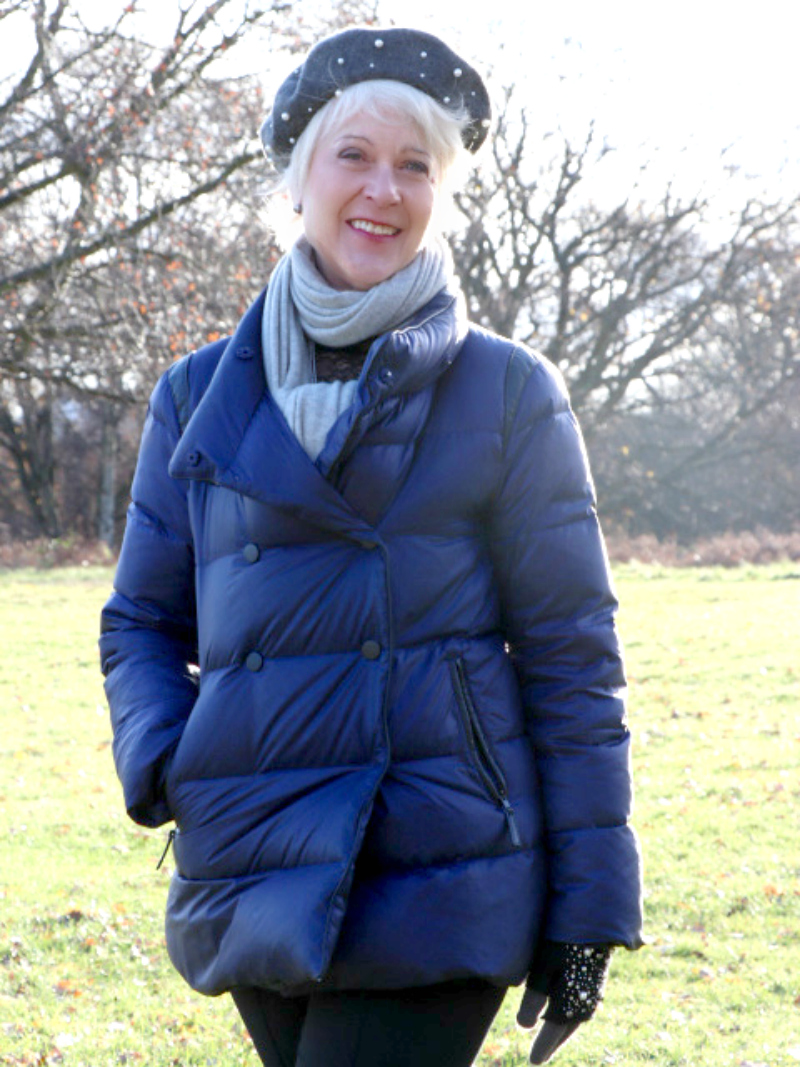 Warm up in a puffer jacket