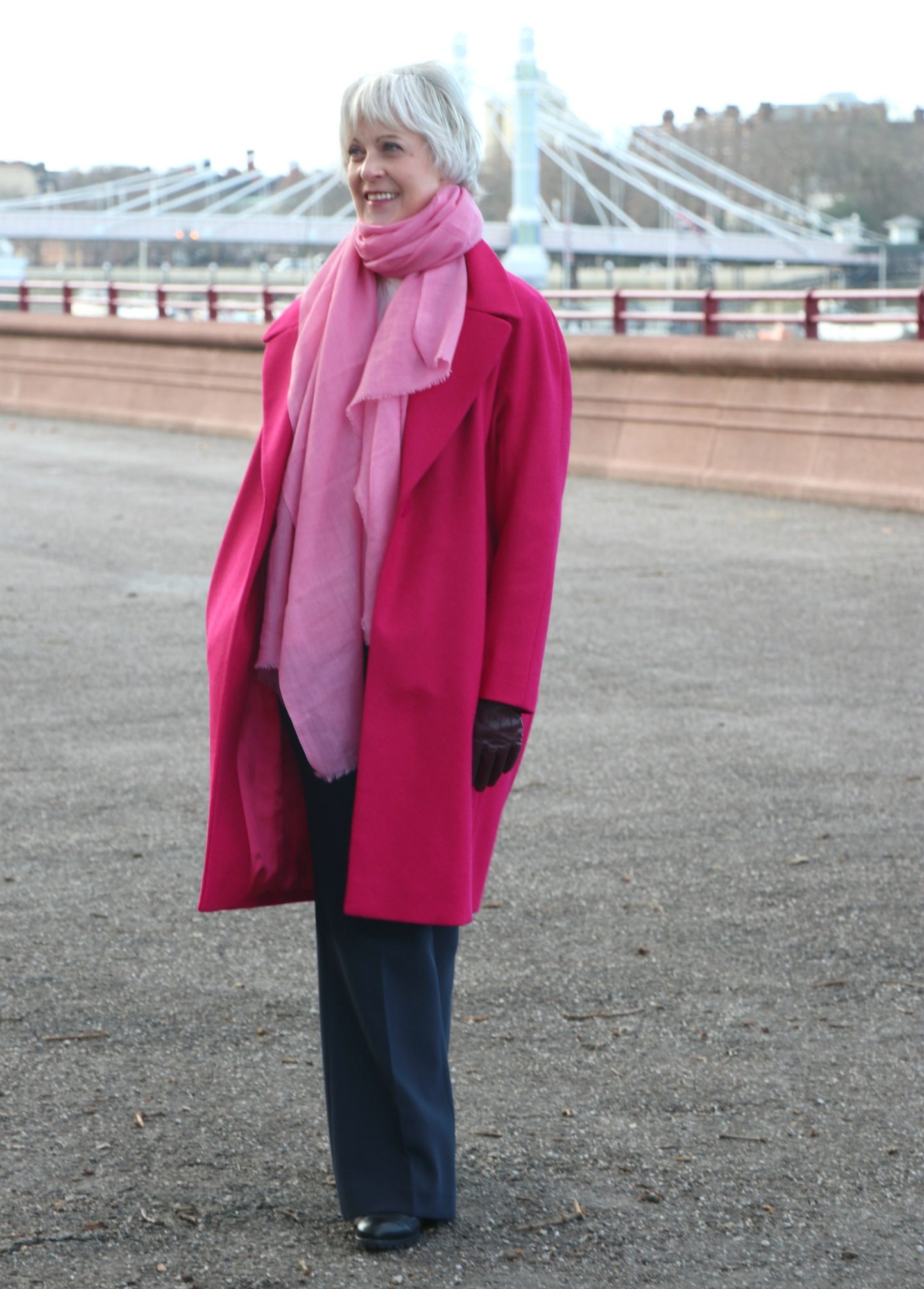 Lift your mood with a bright coloured coat - Chic at any age