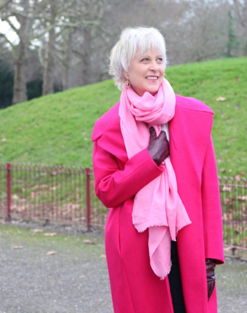 Lift your mood with a bright coloured coat - Chic at any age