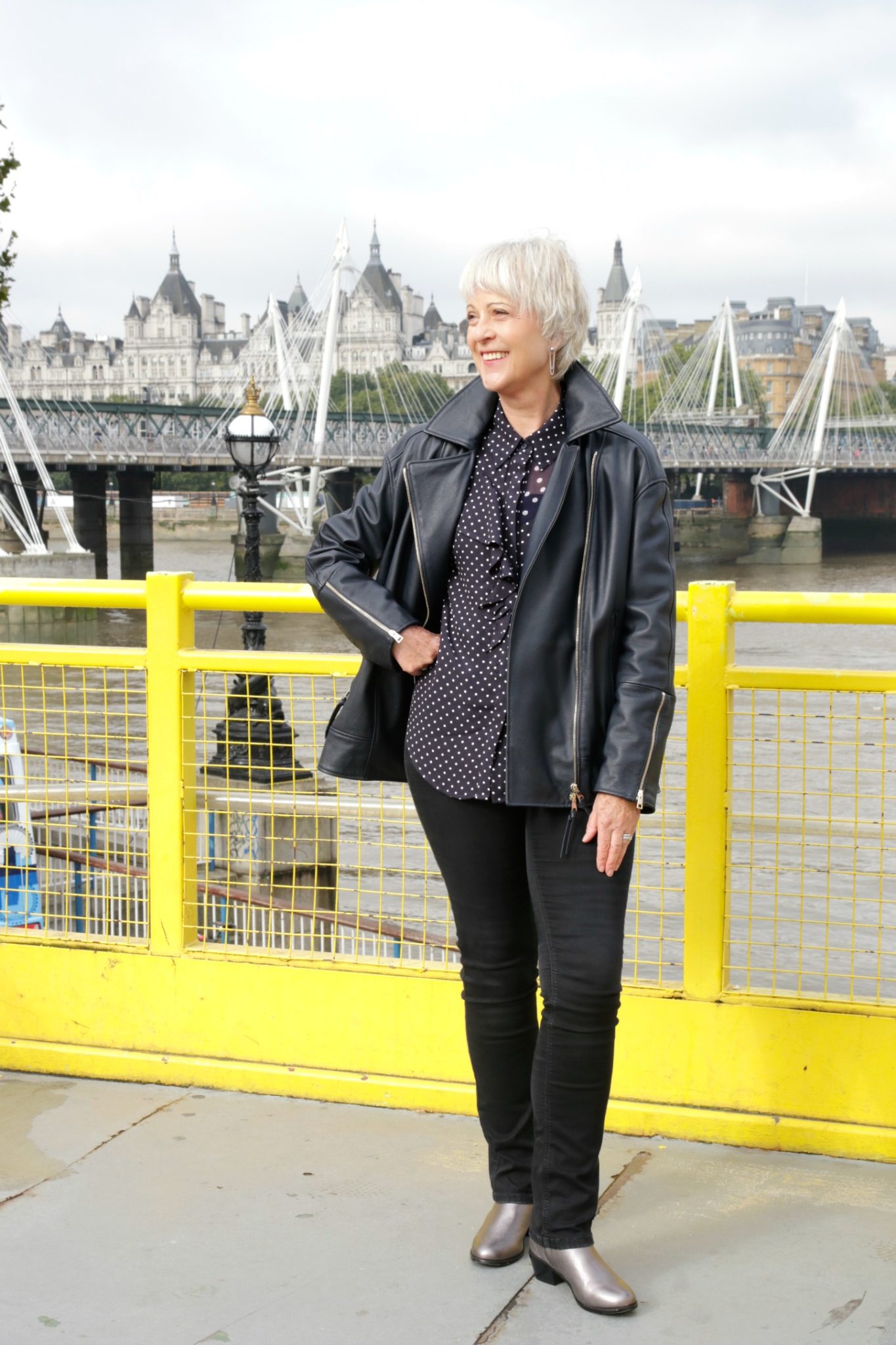 Polka dots are still popular this season Polka dots are still popular this season