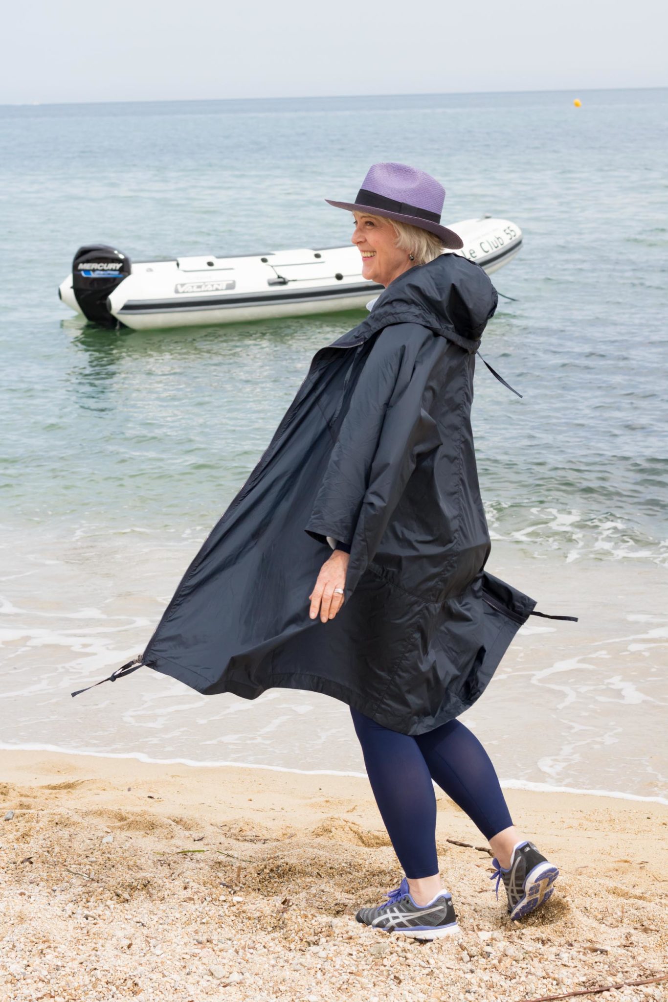 Having fun on Pampalonne beach