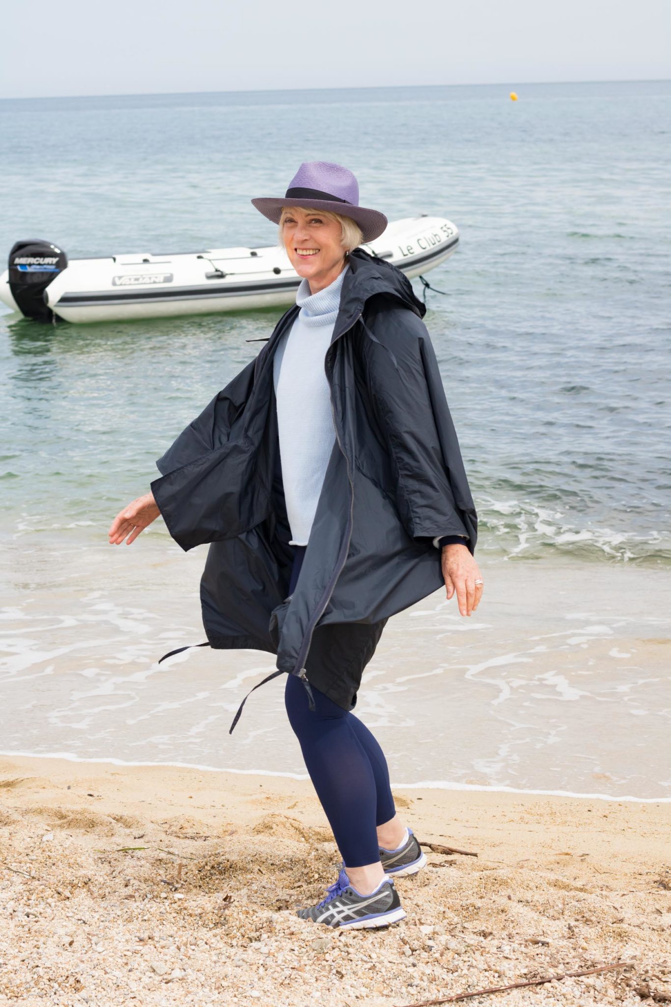 Having fun on Pampalonne beach