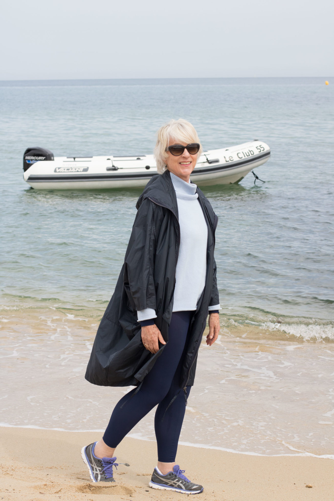 Having fun on Pampalonne beach
