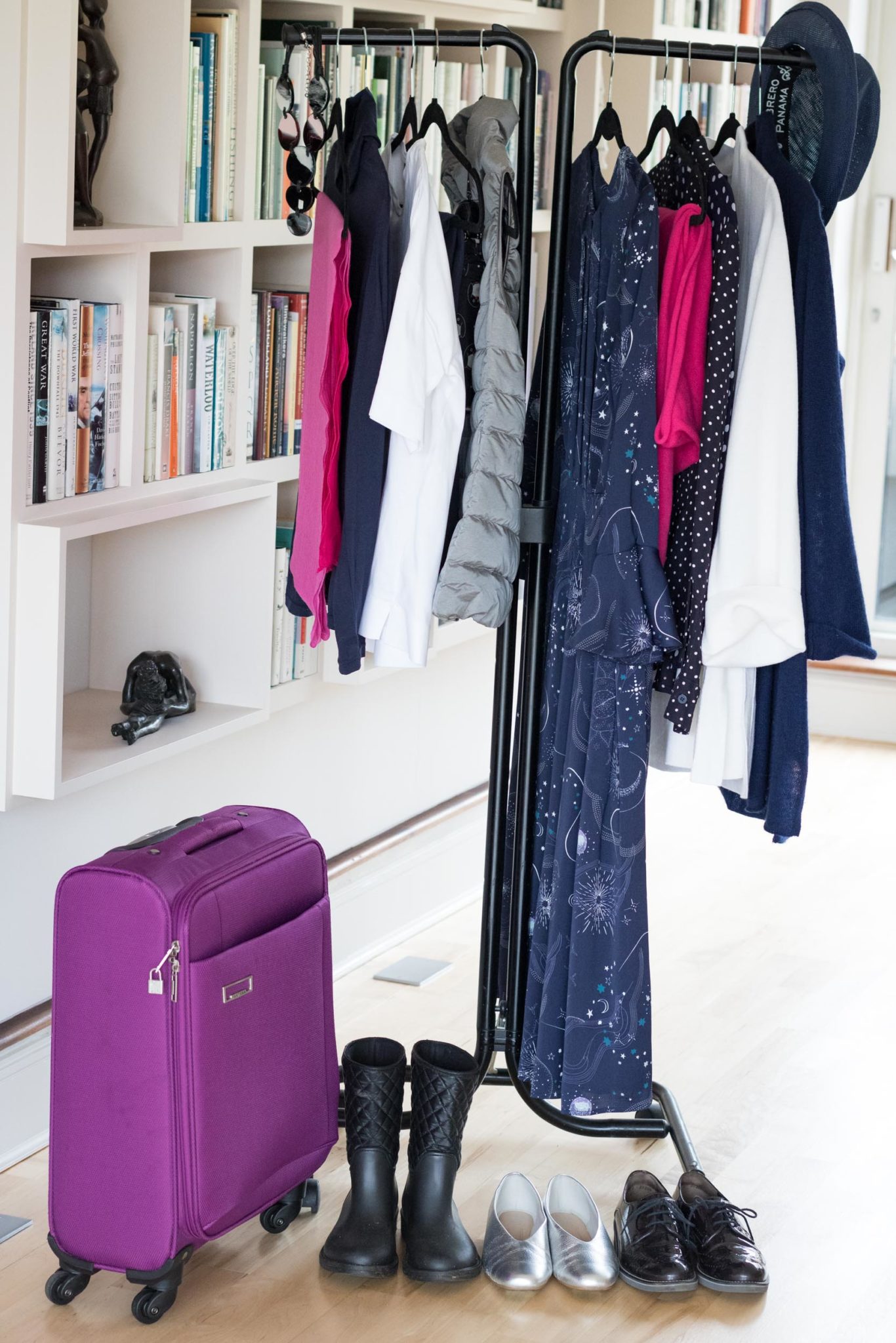 Capsule wardrobe for visit to Wales
