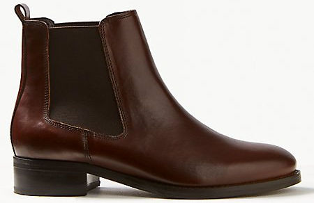 Brown ankle boots