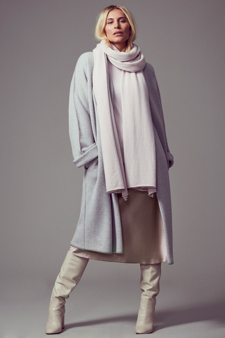Double jersey coat
