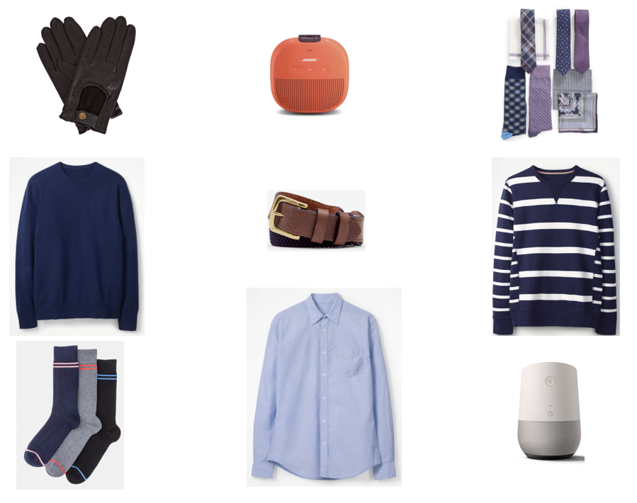 Gifts for men and tech toys at great prices