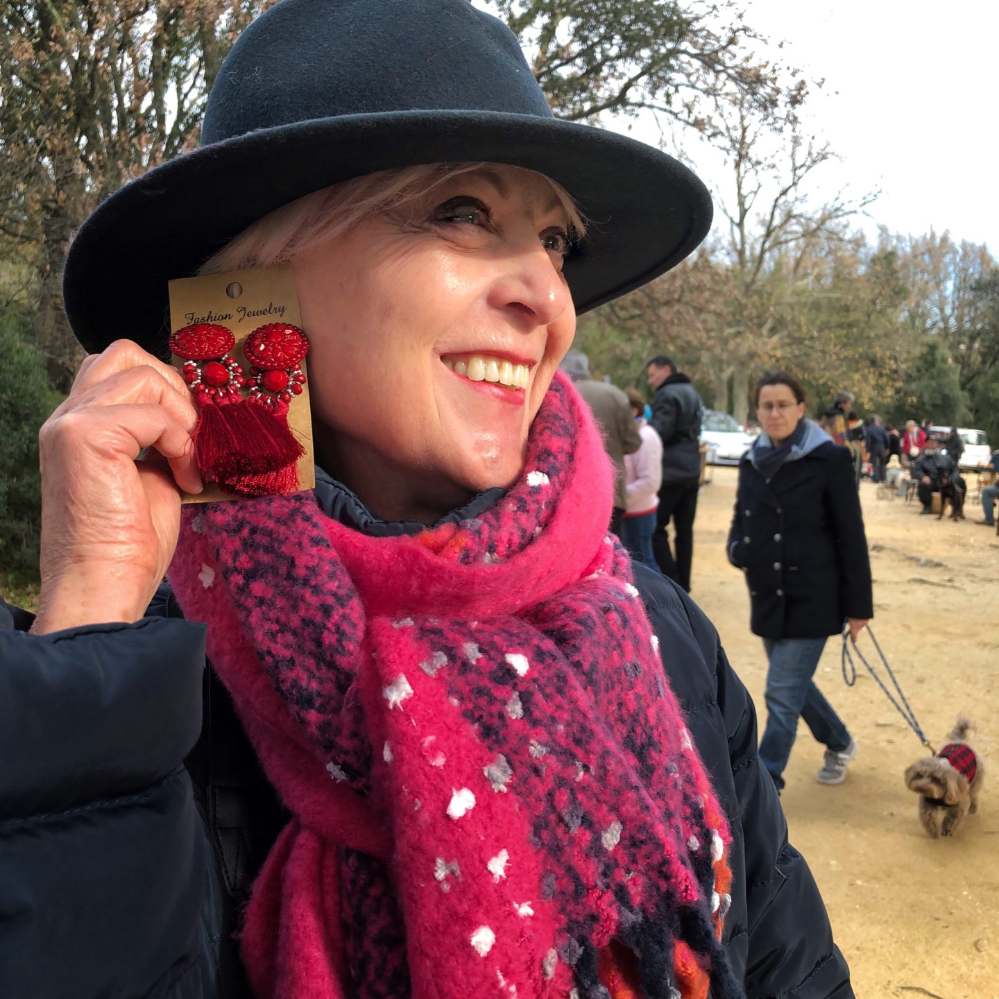 French jewellery and scarves