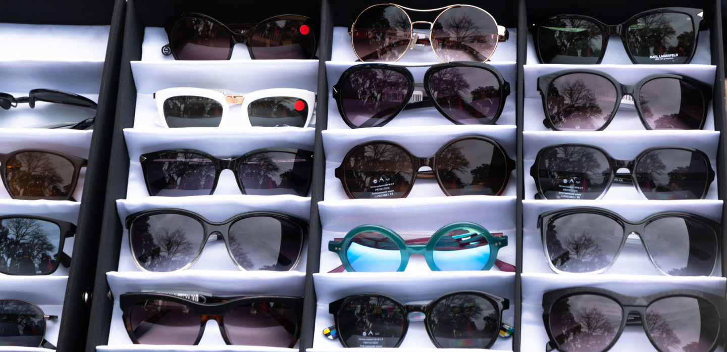 Discounted sunglasses