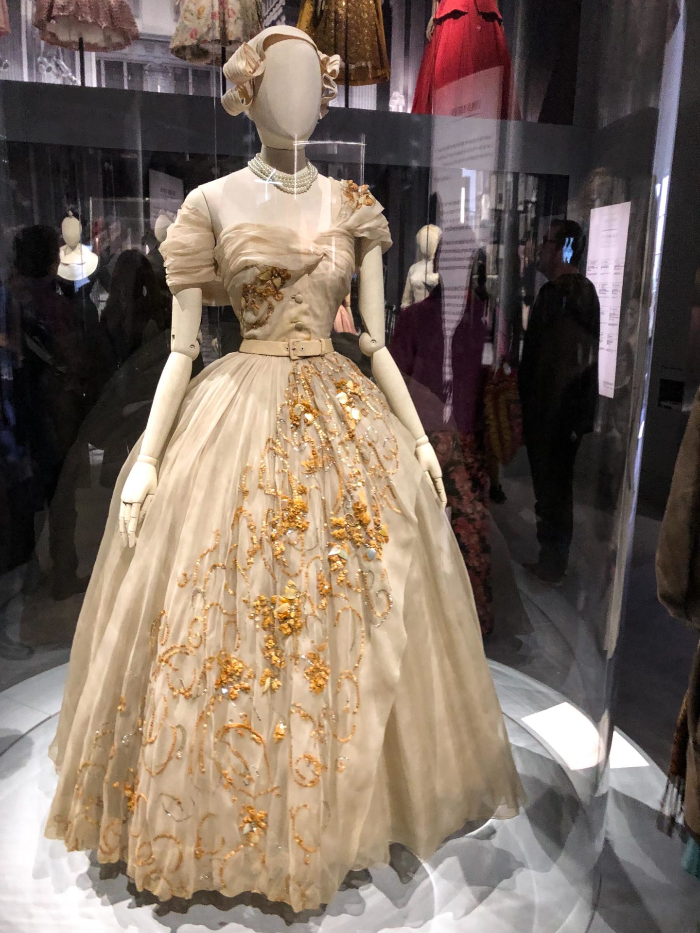 Princess Margaret's ballgown by Christian Dior