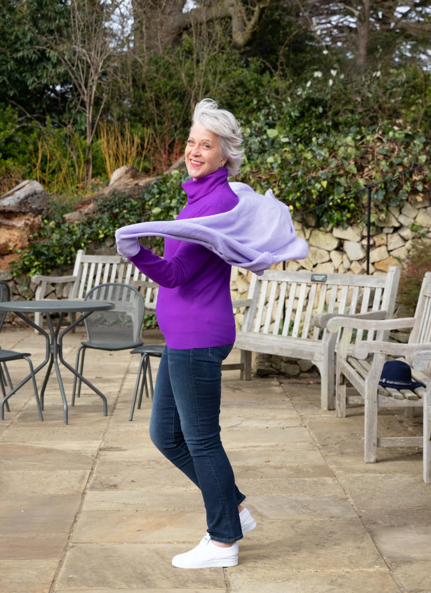Shall we wear purple Chic at any age