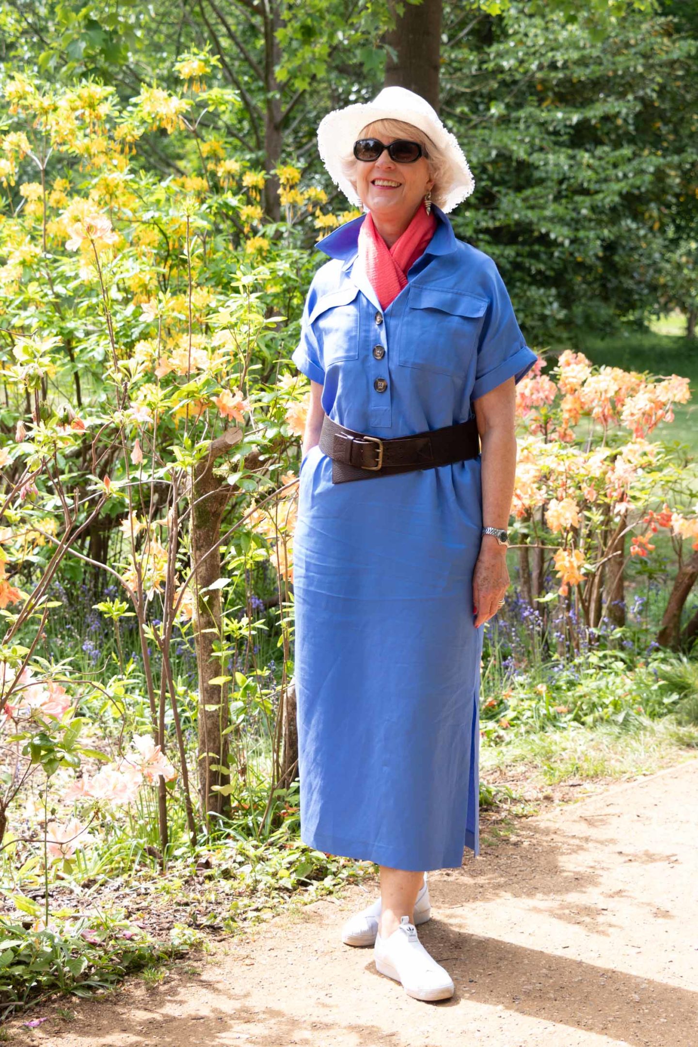 linen maxi dress