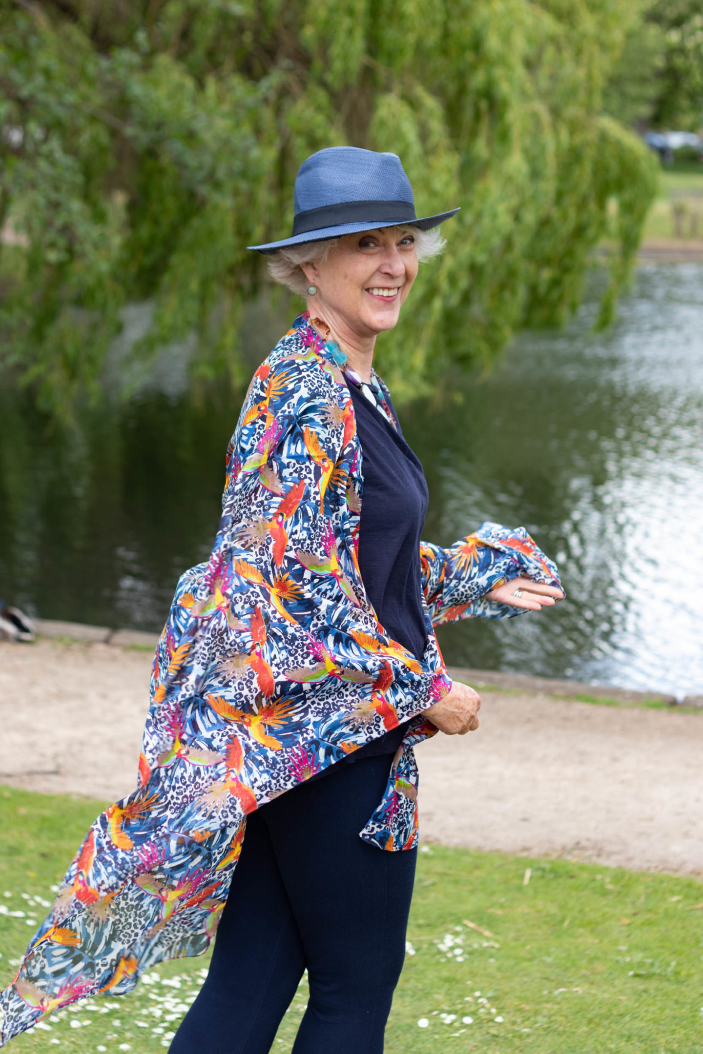 Add an exotic scarf to your summer wardrobe - Chic at any age