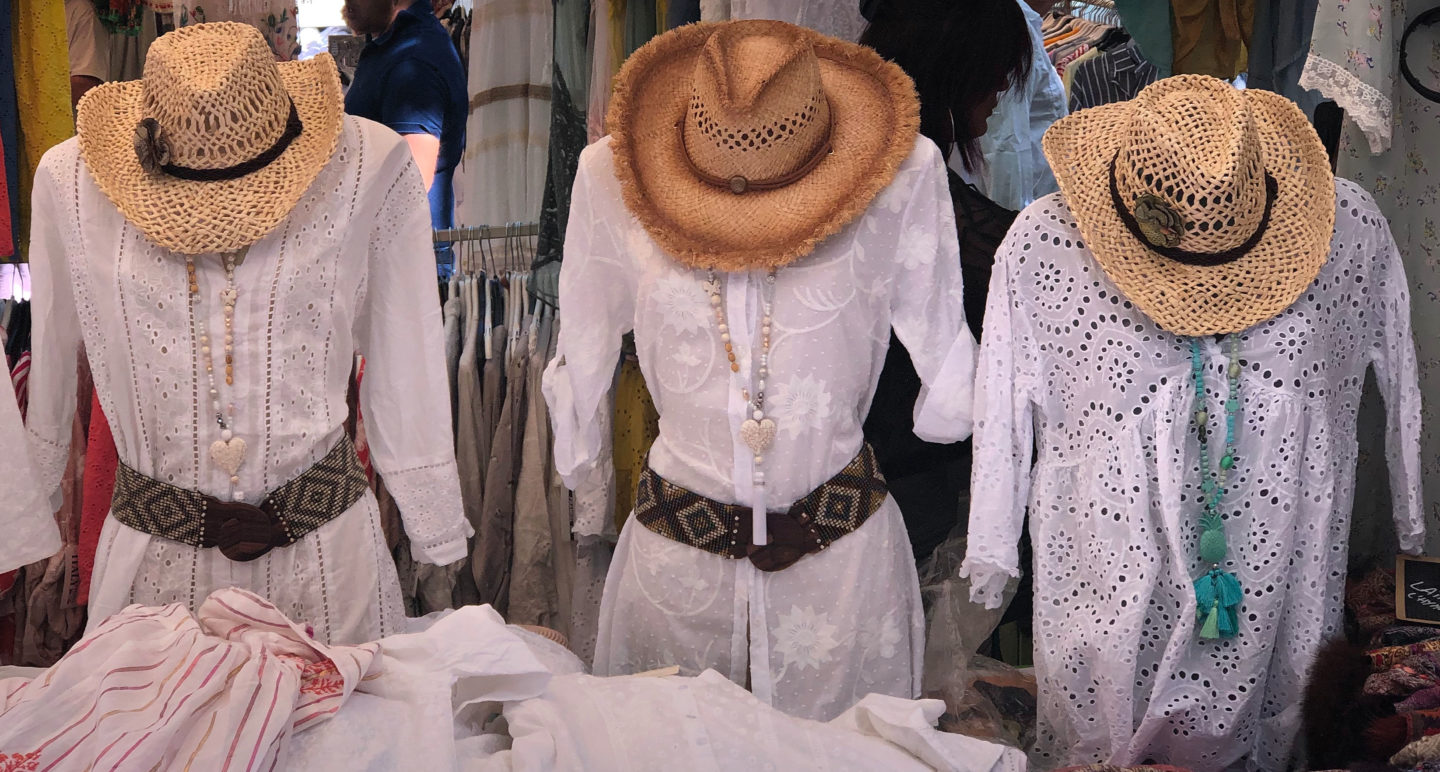 Cowboy hats & white shirts