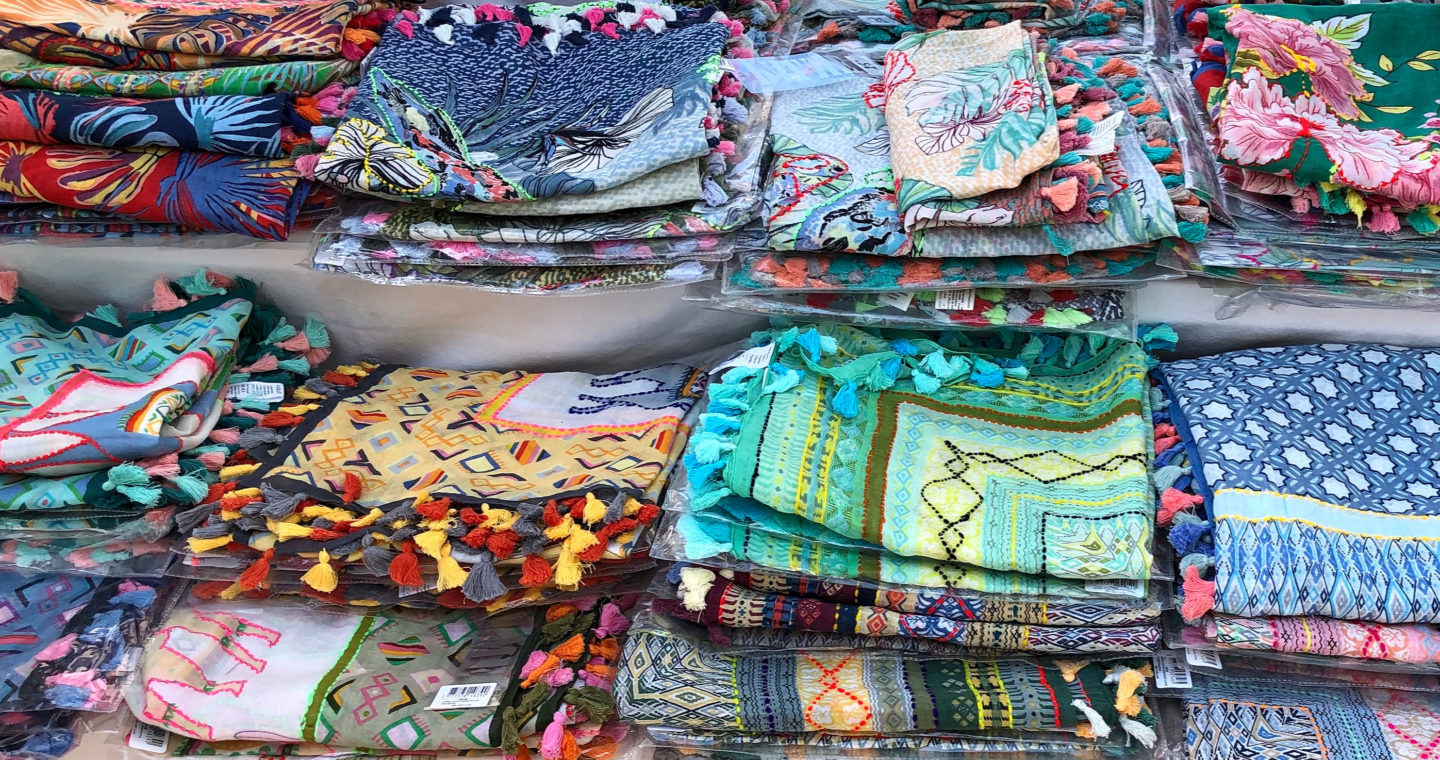 Cotton summer scarves the accessories edition