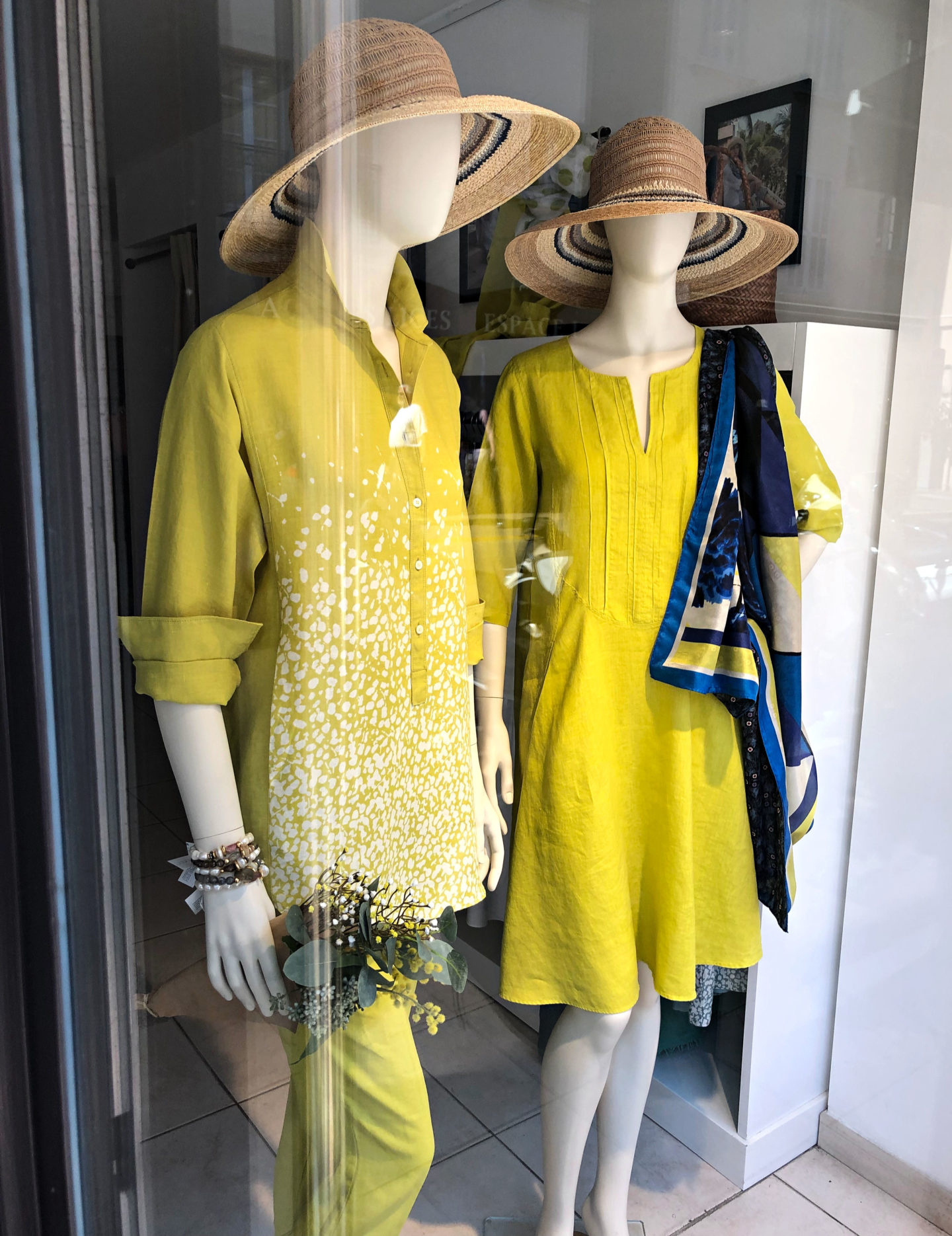 Yellow summer tops