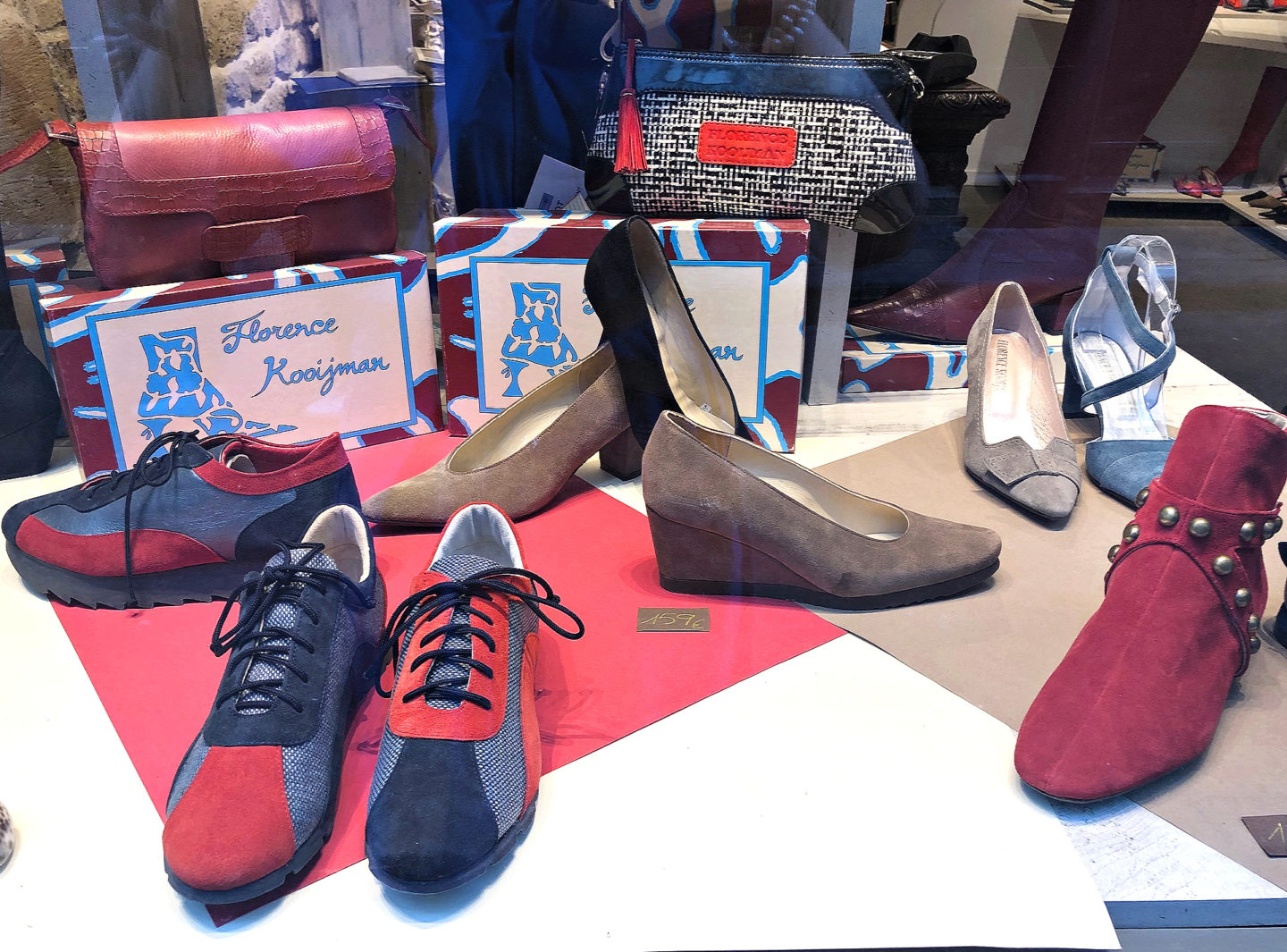 Colourful french shoes