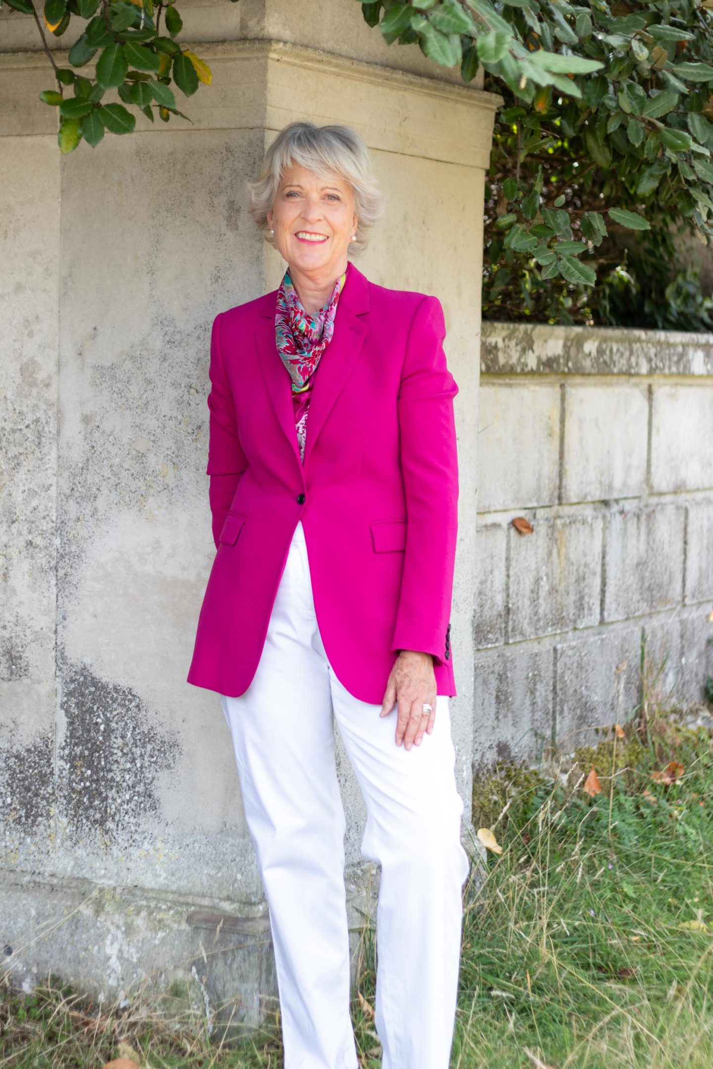 You can wear a well-cut blazer for years. - Chic at any age