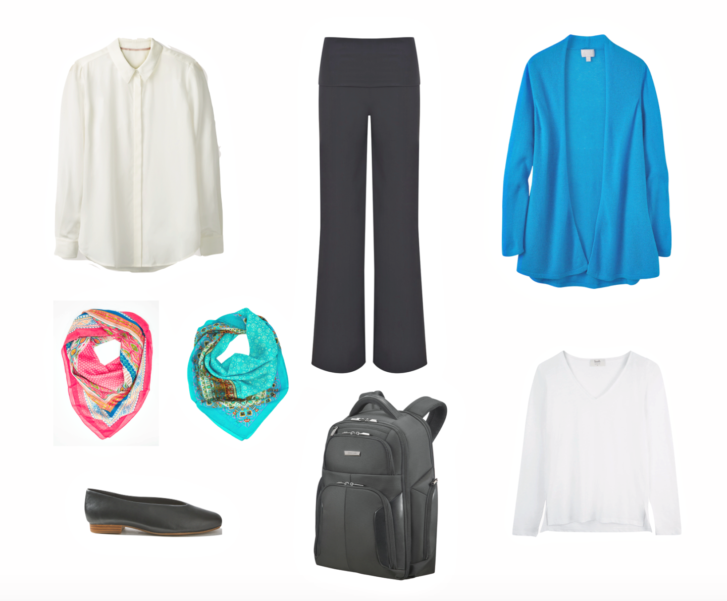 Capsule travel wardrobe