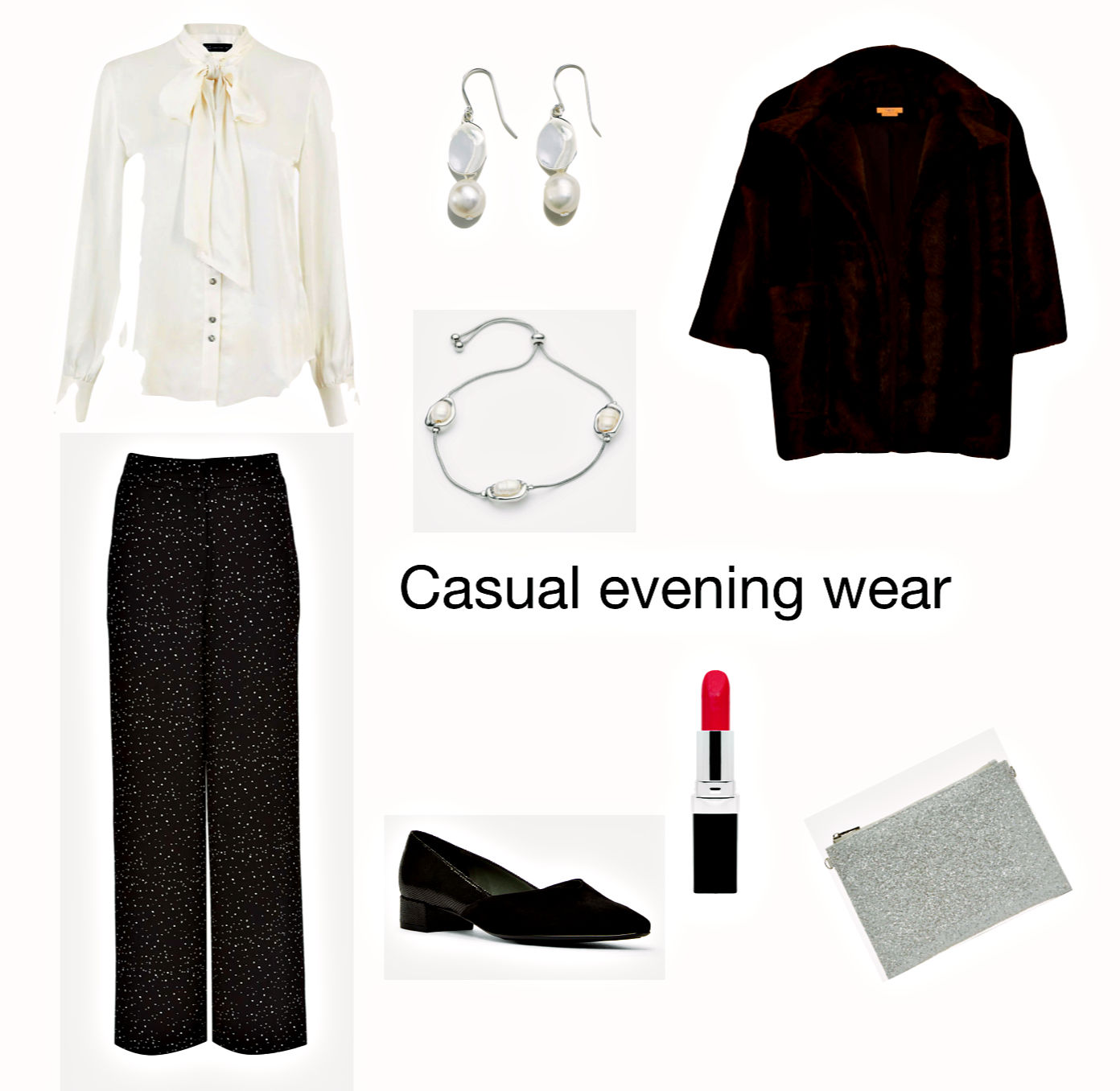 casual chic evening wear