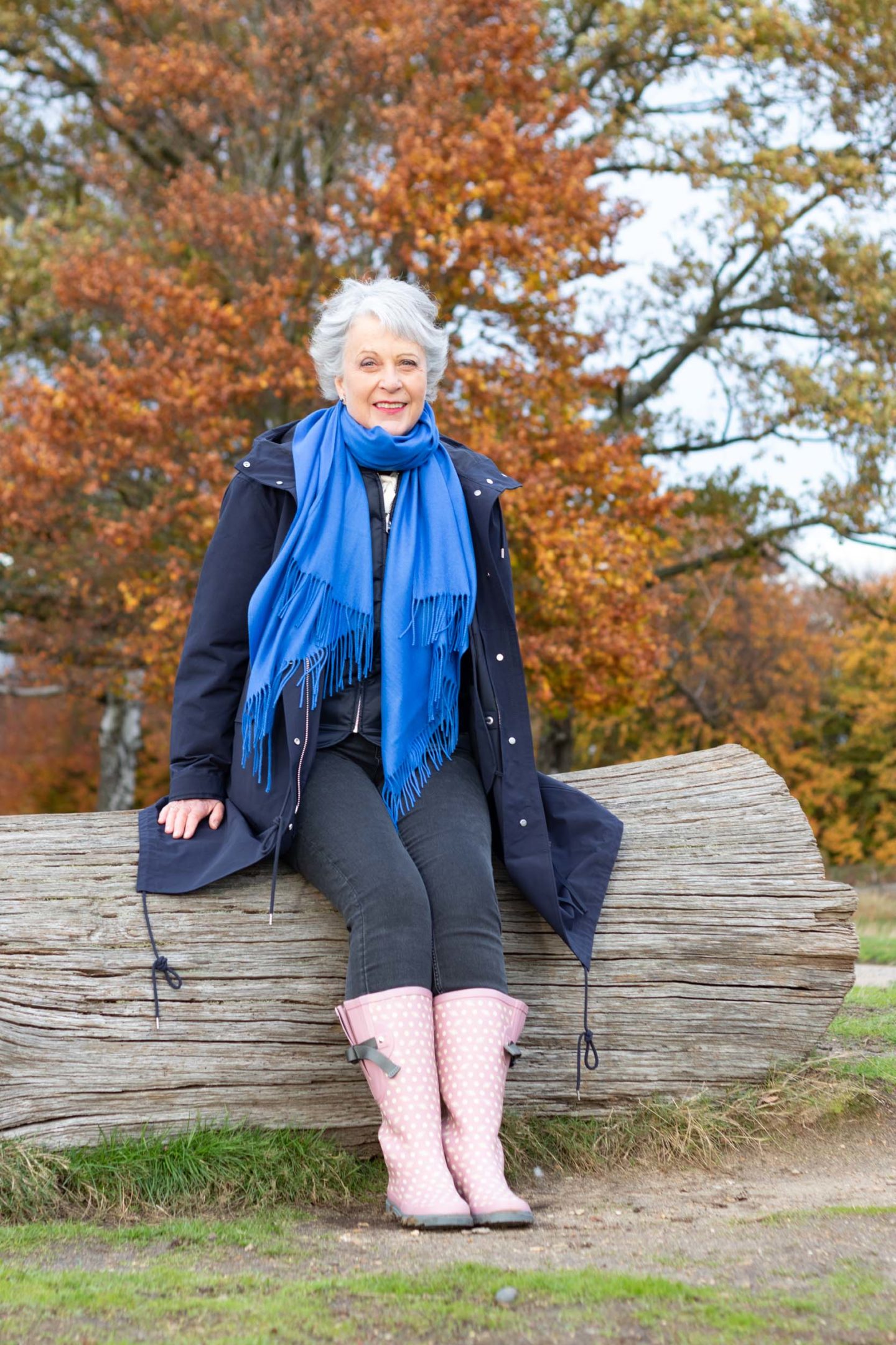 women wearing wellies