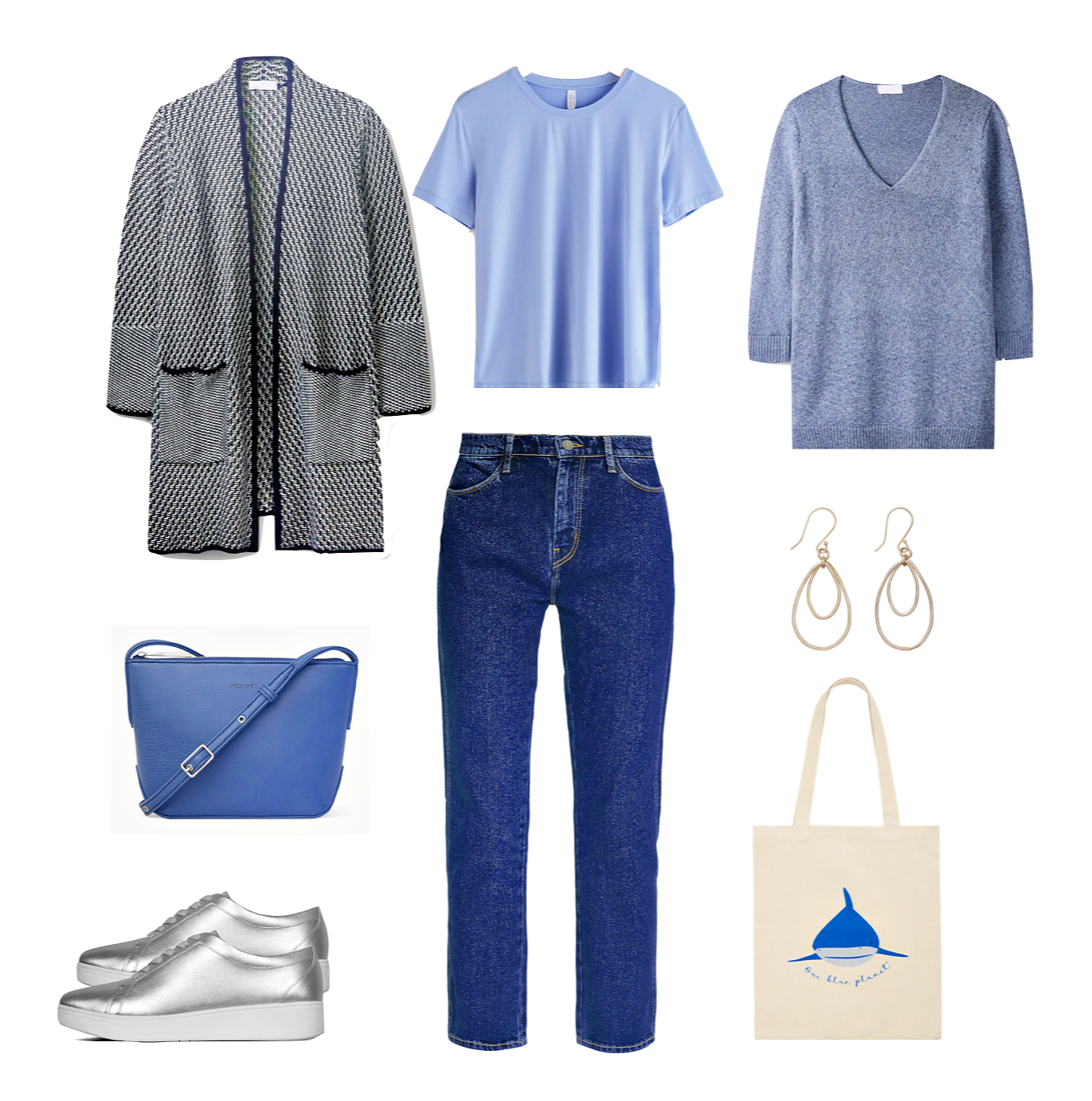 cool tone capsule wardrobe