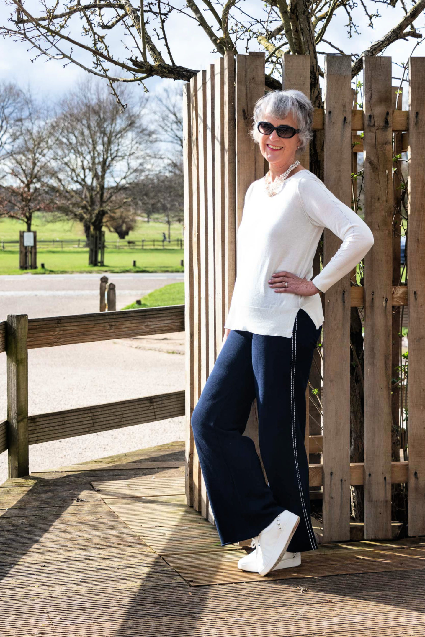 Comfortable and practical clothes.