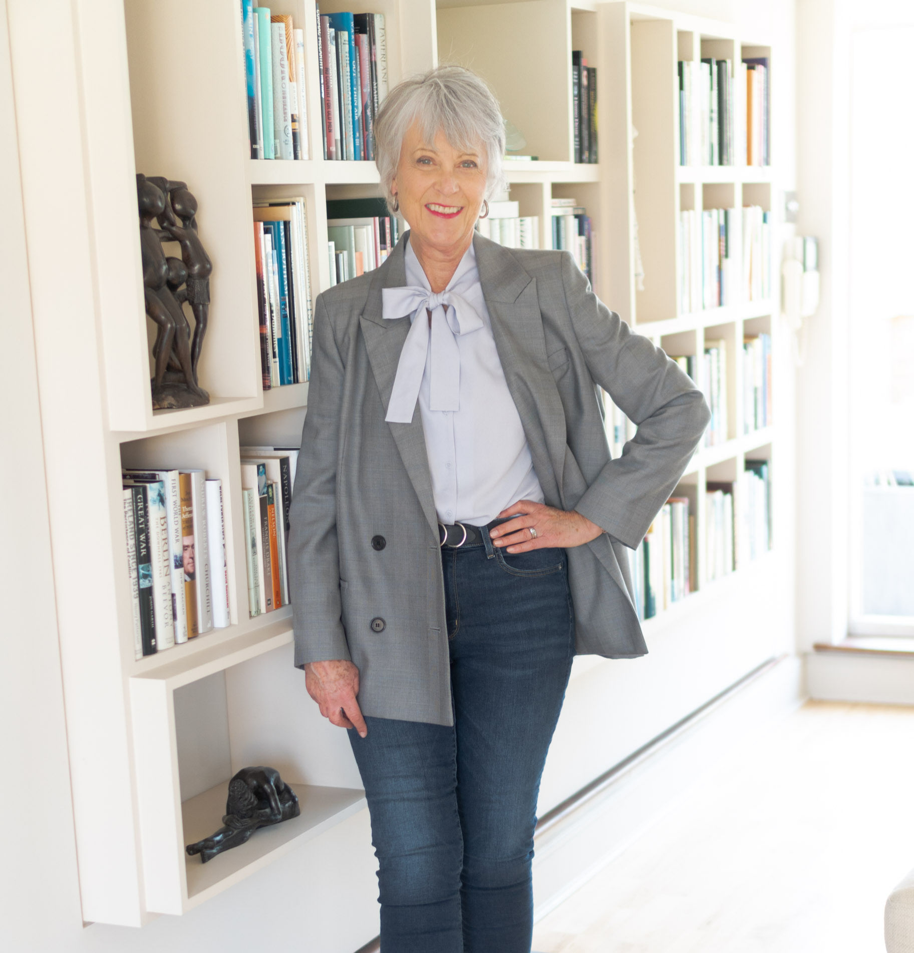 How to wear classic jeans four ways - Chic at any age