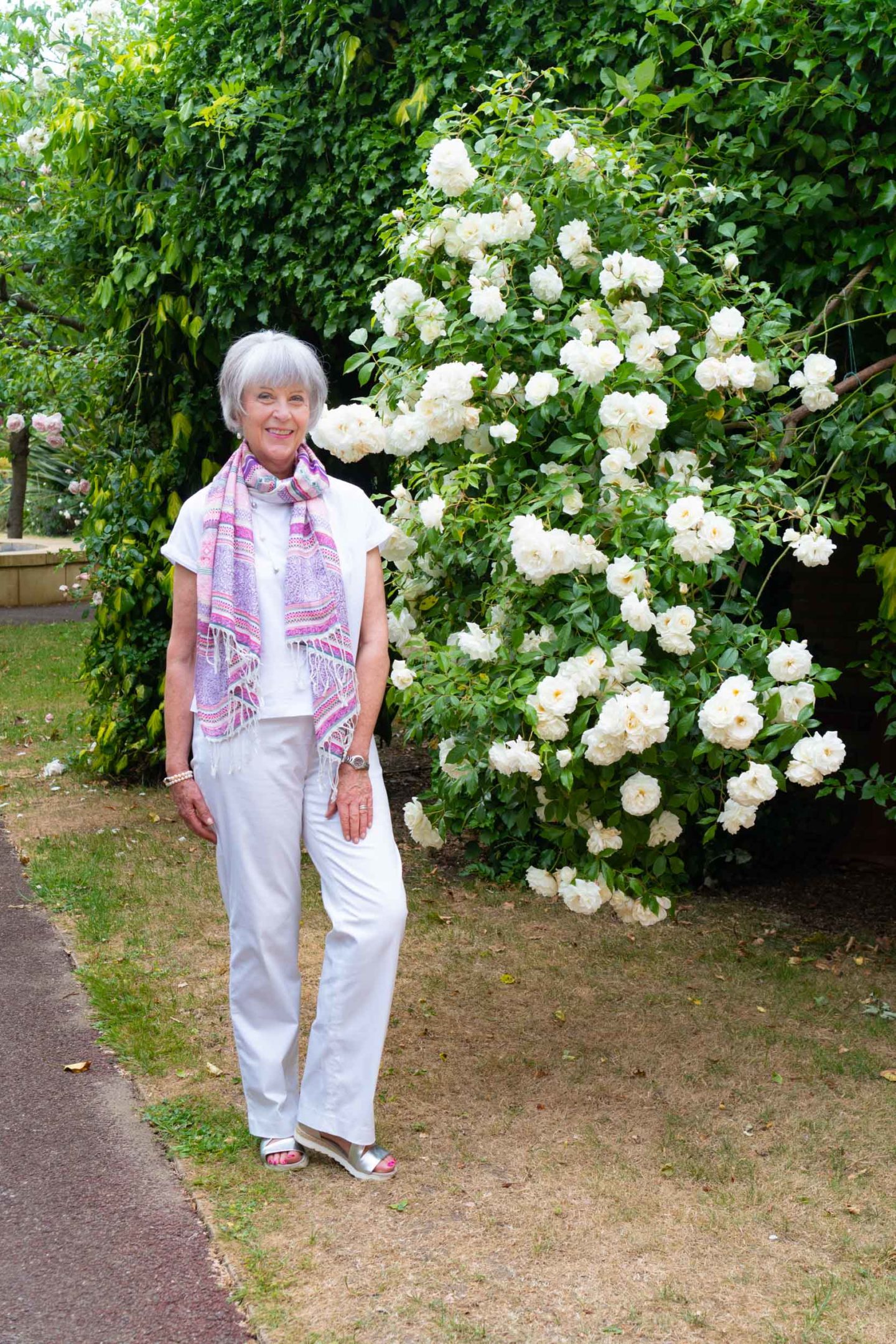 White for a fresh summer look