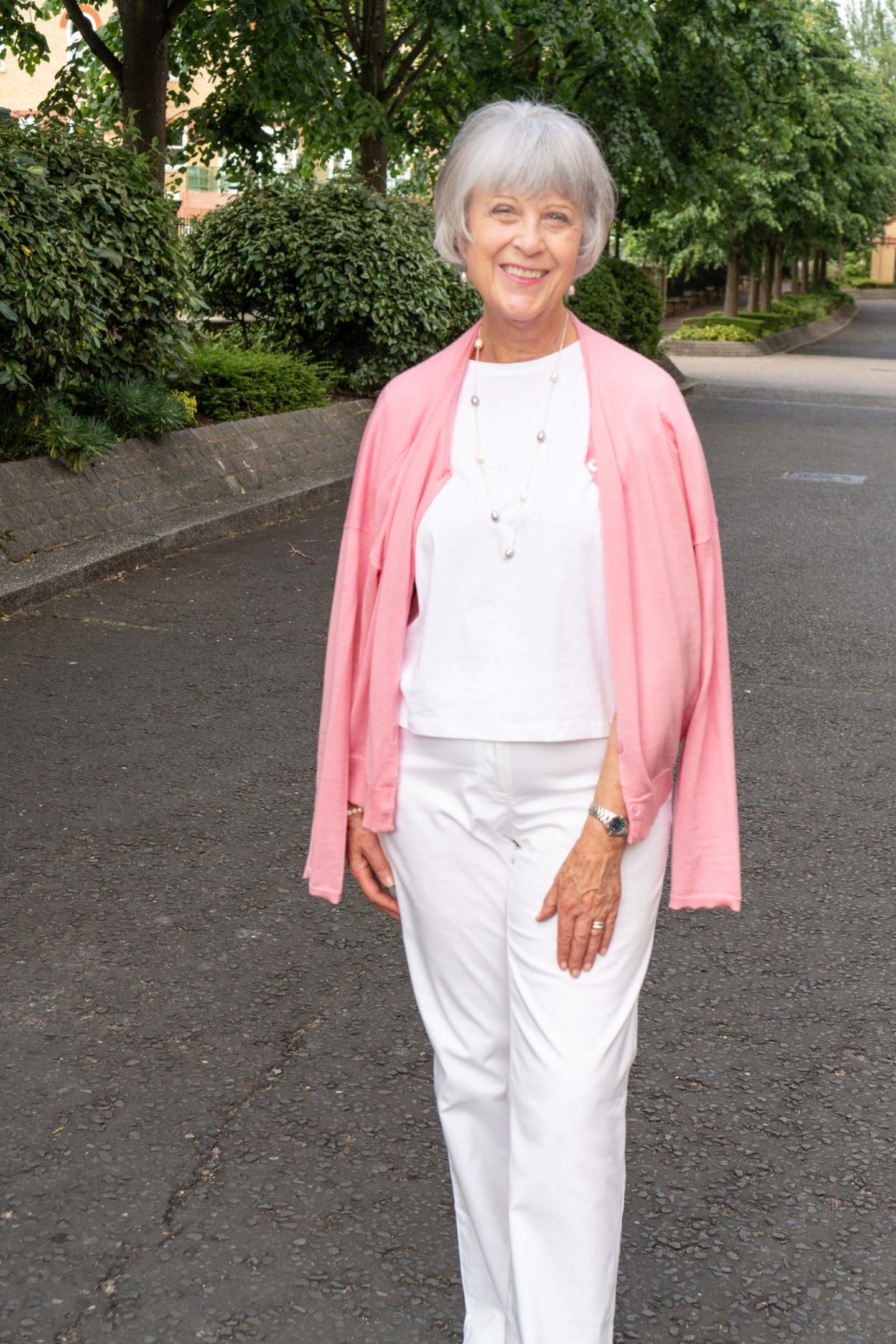 White for a fresh summer look