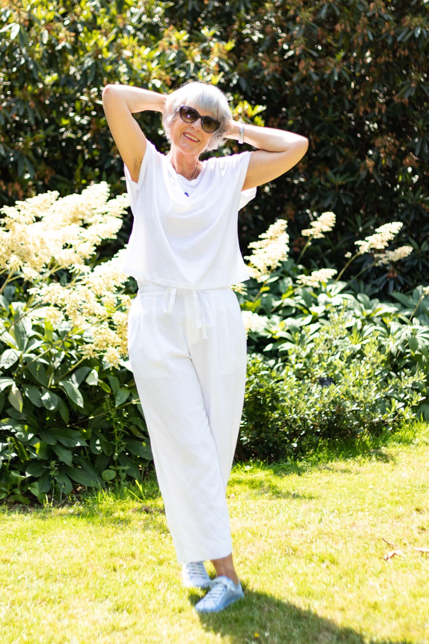 White linen for summer