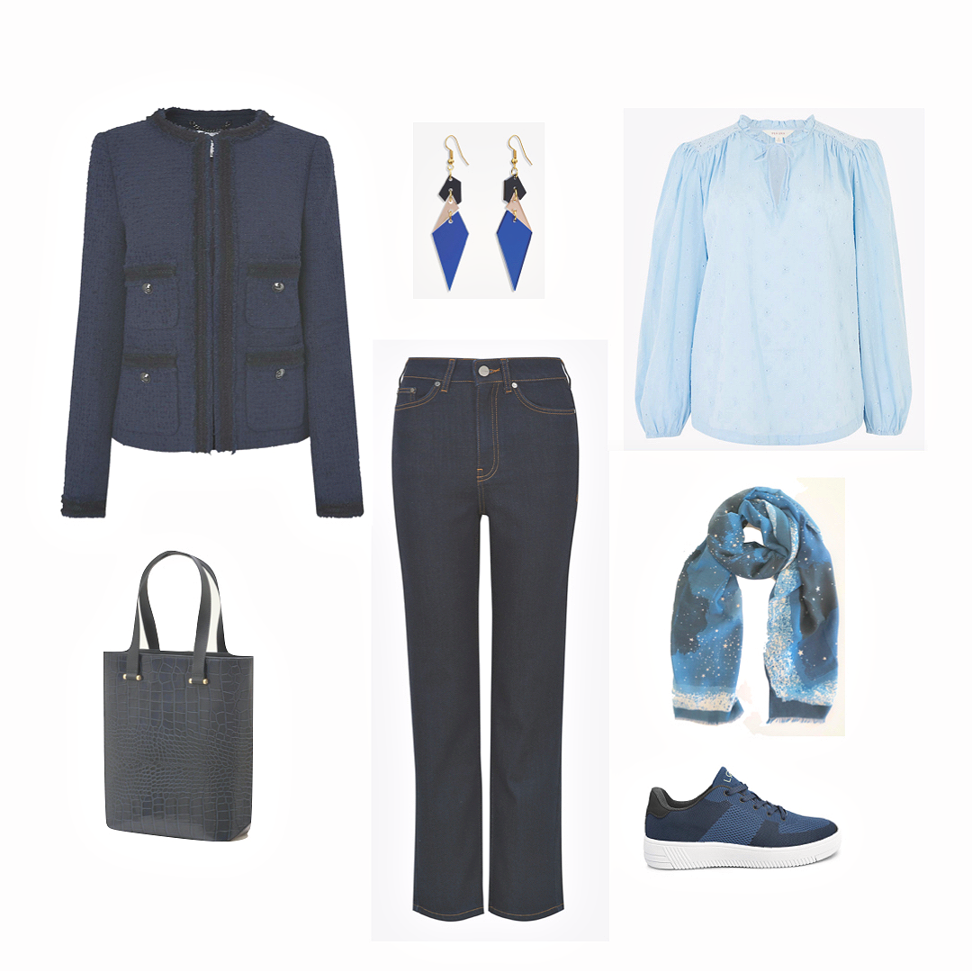 A classic inter season outfit