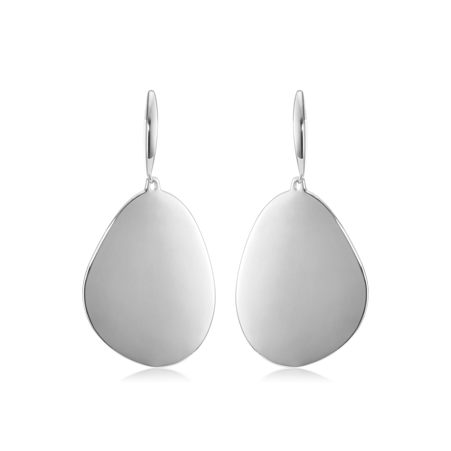 Sterling silver tear drop earrings