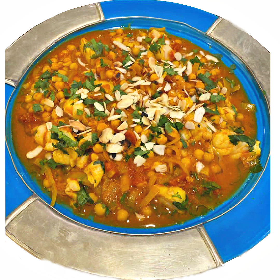 Moroccan Fish Tagine. Our healthy recipe for November