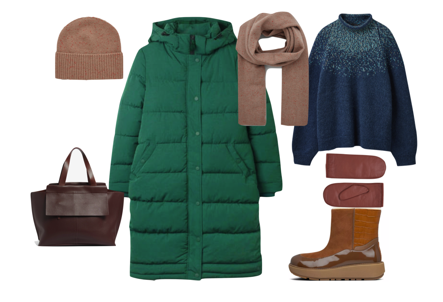 How to stay warm this winter with a puffa coat.