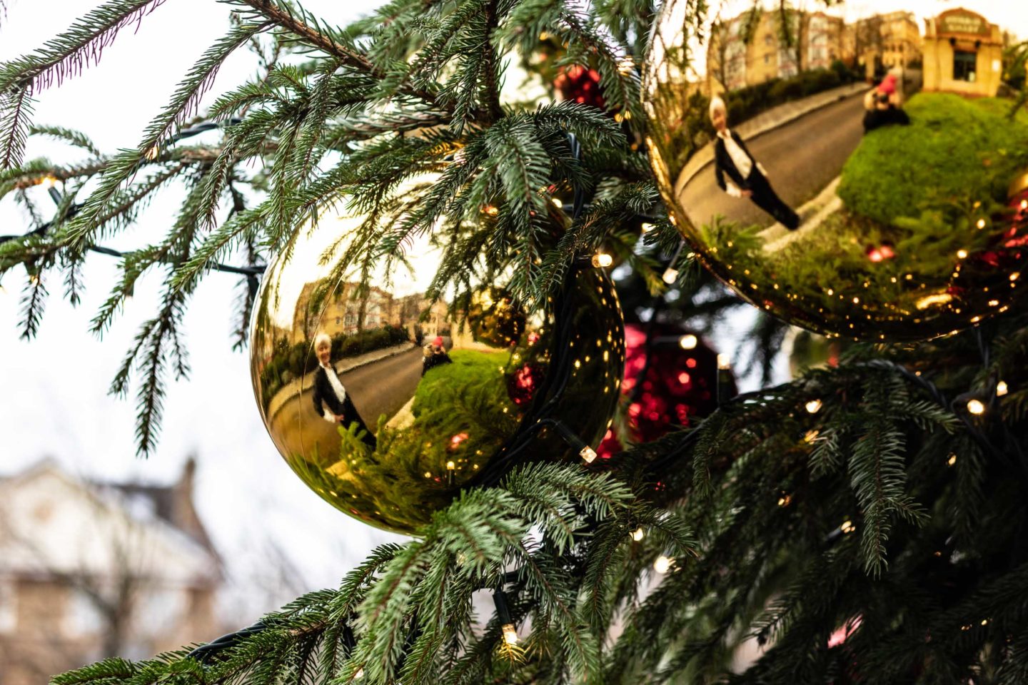 Christmas tree baubles