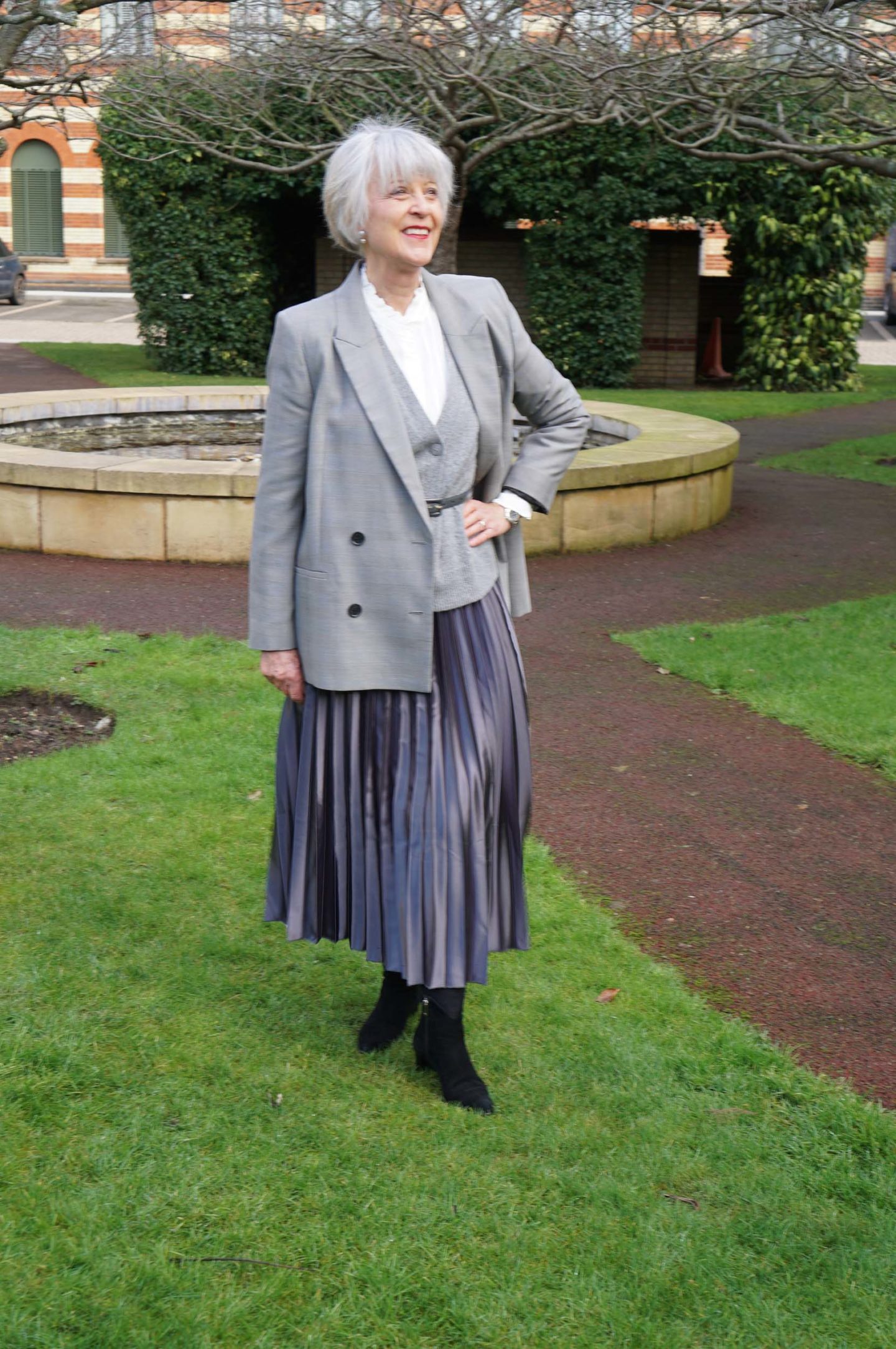 The joy of wearing a skirt again