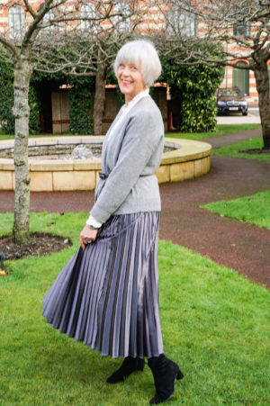 The joy of wearing a skirt again - Chic at any age