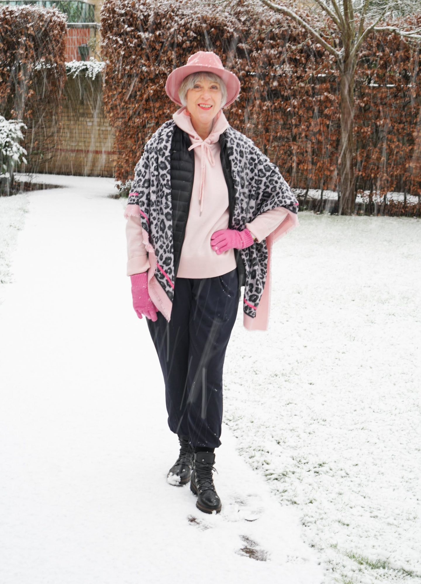 How to dress up warm for winter