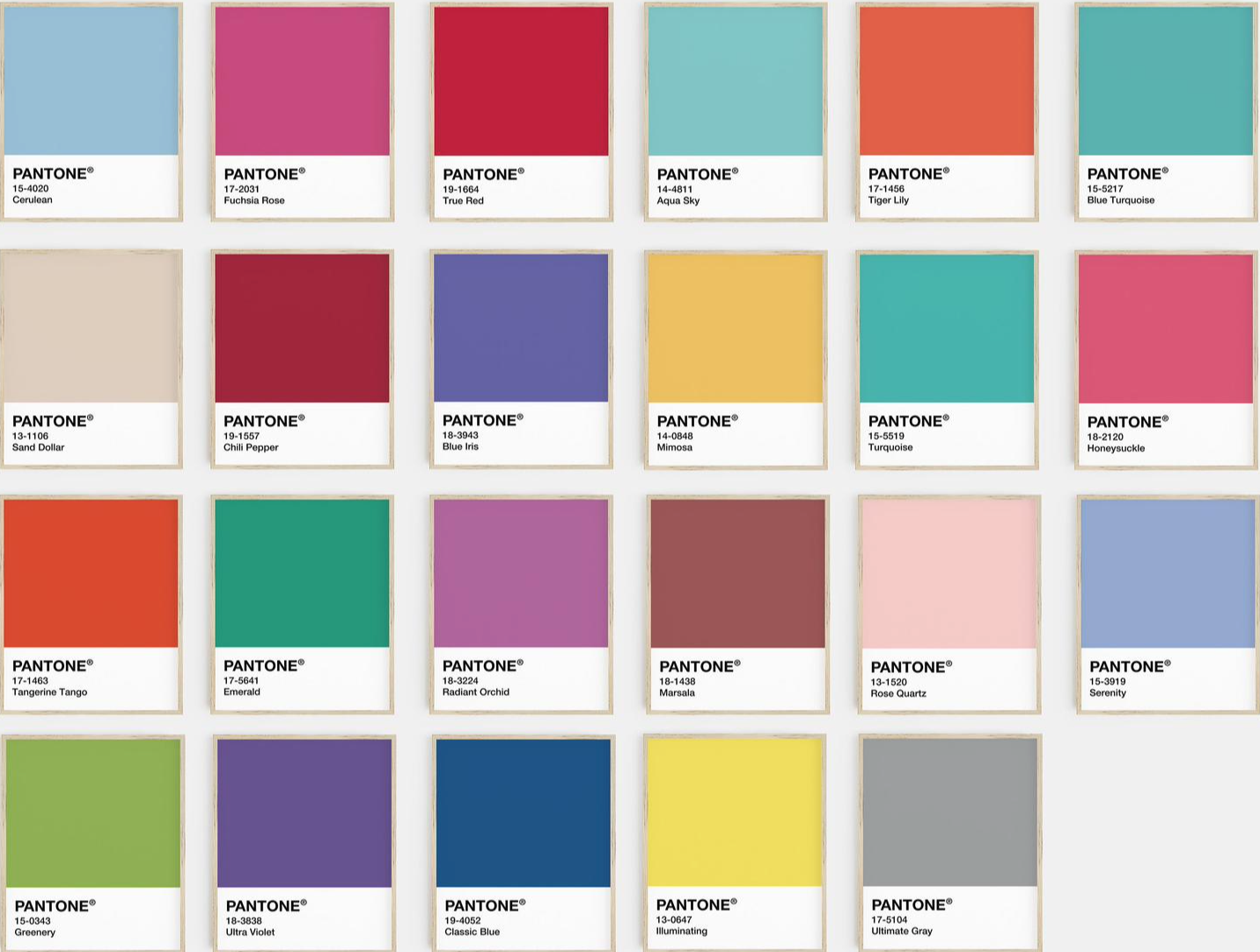 Spring 2021 fashion colours