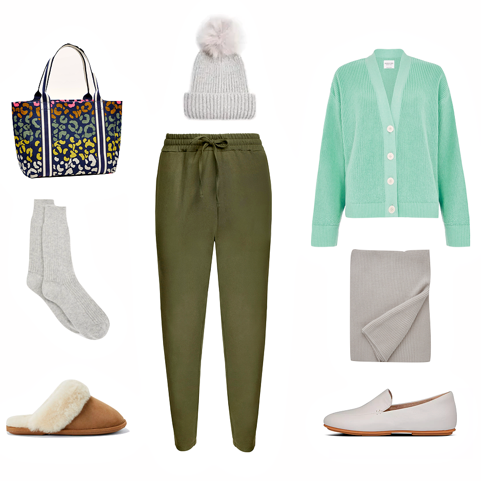 How to dress comfortably and still look chic.